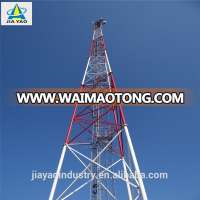 3 Legged Tubular Lattice Steel Telecommunication Tower